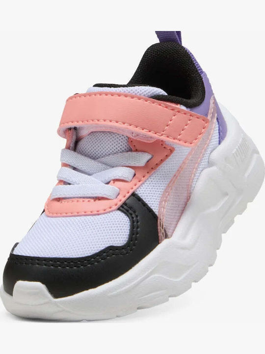TRINITY 2 JR Kids Sneakers with Scratch White