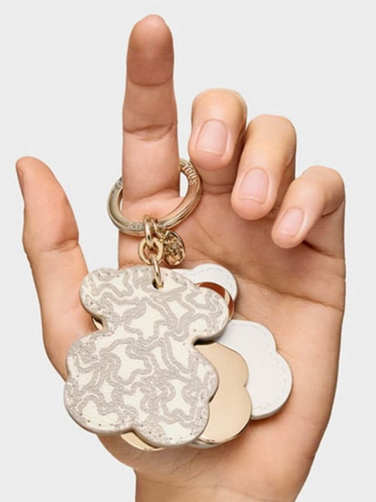 Γυναικείο Μπρελόκ Tous Llavero Triple Bear Beige 8433513521663
