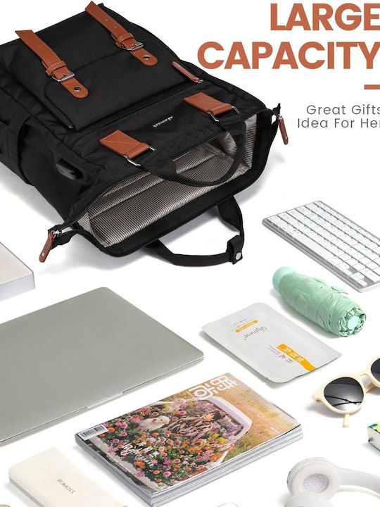 Lovevook Backpack Αδιάβροχο 16.2lt Μαύρο