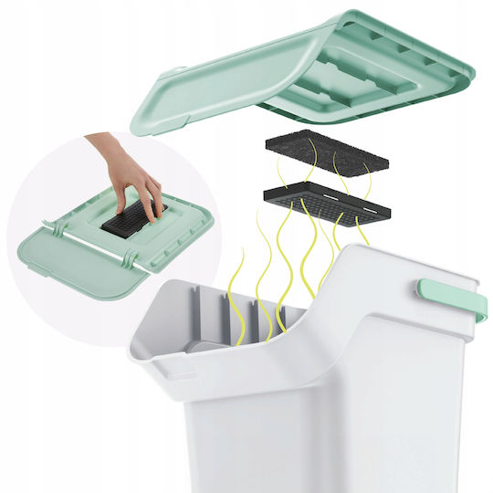 Kadax 3x Filtru de Carbon Universal pentru Coș de Gunoi Absorbant de Mirosuri
