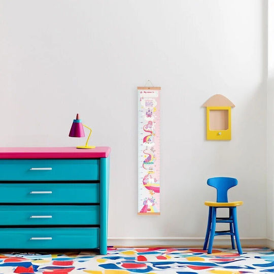 Legami Milano Kids Growth Height Chart Wall Sticker Multicolour