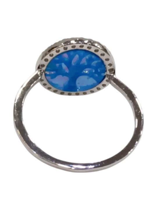 Prince Silvero Ring with Zircon made of Silver