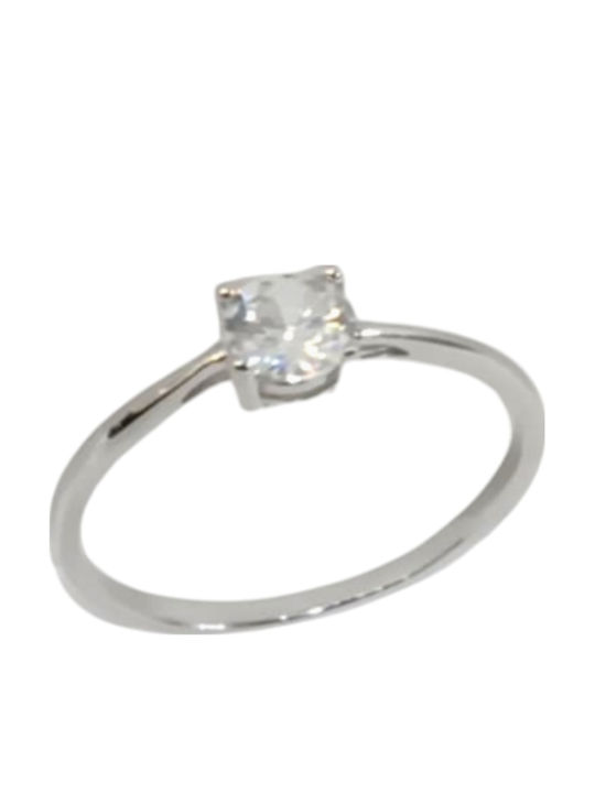 Prince Silvero Damen Ring mit Zirkonia aus Silber