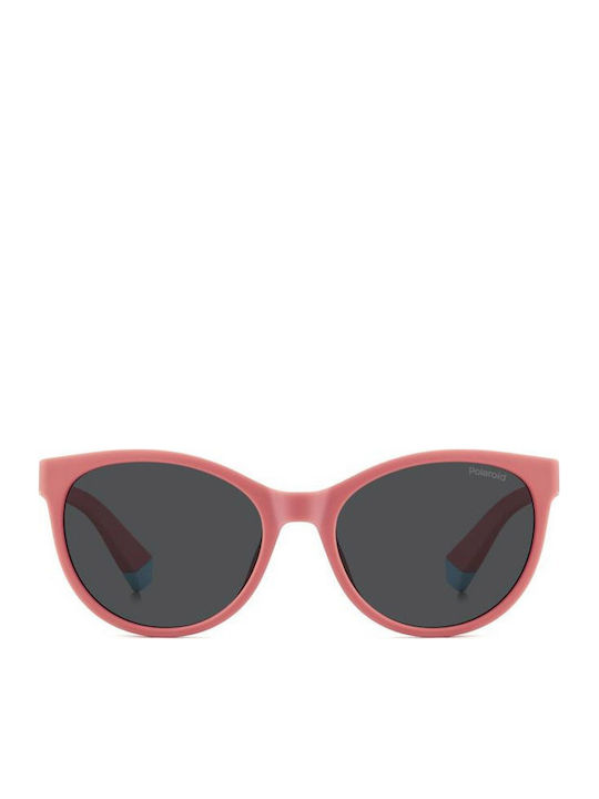 Polaroid Πεταλούδα Παιδικά Γυαλιά Ηλίου με Polarized Φακό Κόκκινα
