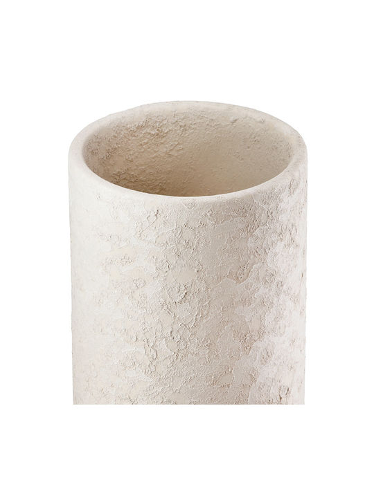 ArteLibre Декоративна ваза Керамика Ring Сив 15x15x31см 14бр