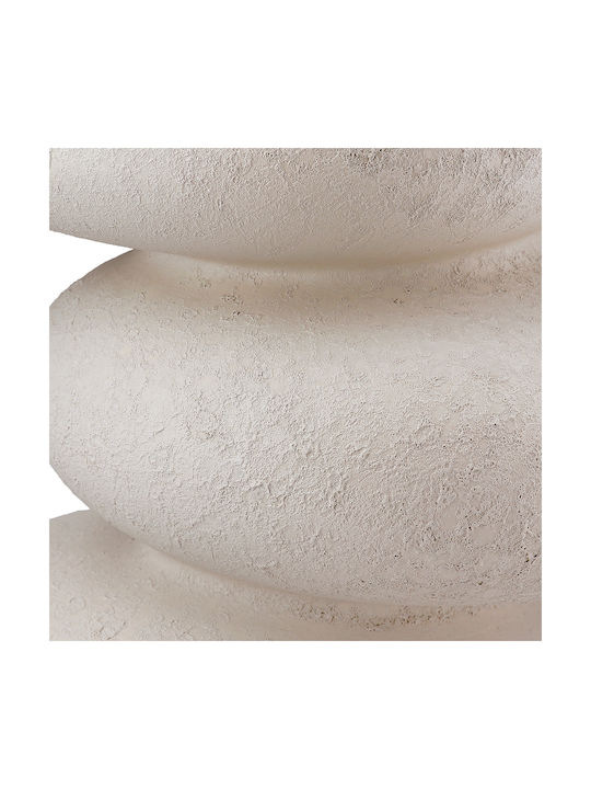 ArteLibre Декоративна ваза Камък Stone Сив 17x17x21см 13бр
