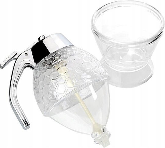 Dispenser de Sirop de Miere 240ml 15cm Convenabil pentru Vafe
