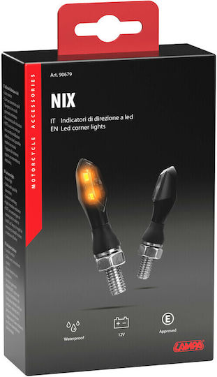 Lampa Flash за Мотоциклет LED 2бр