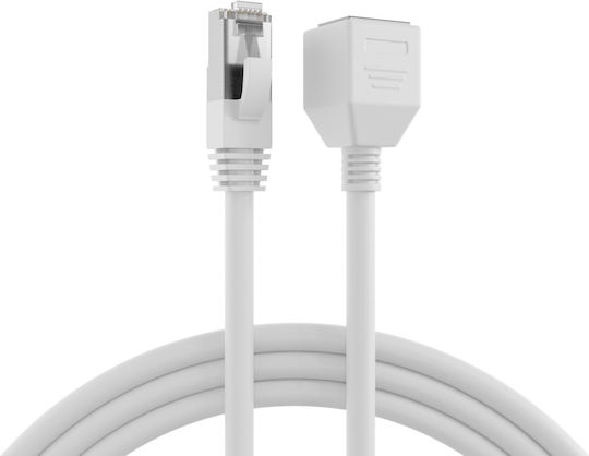 EFB S/FTP Cat.6a (Gigabit) Καλώδιο Δικτύου Ethernet 3m Λευκό