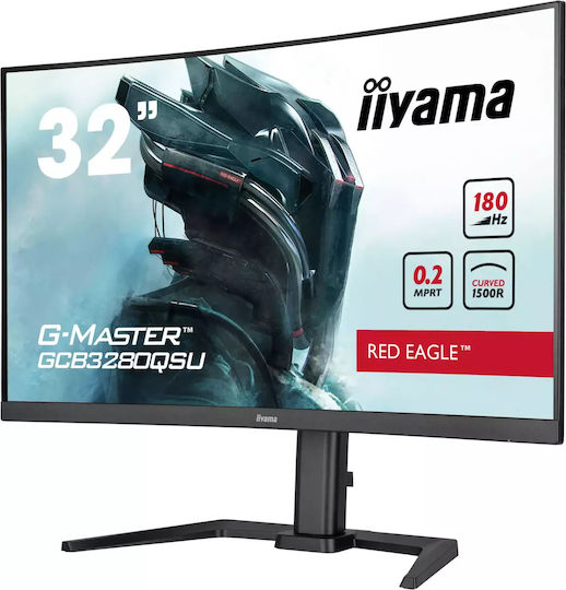 Iiyama G-Master GCB3280QSU-B2 VA Curved Gaming Monitor 31.5" QHD 2560x1440 165Hz