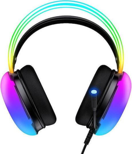 Onikuma X25 Over Ear Gaming Headset με σύνδεση 3.5mm / USB