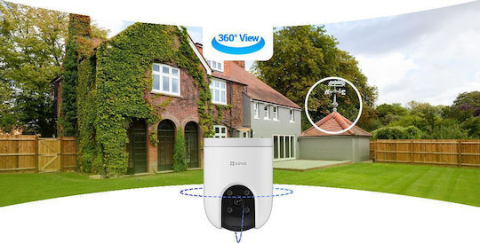 Ezviz CS-H8C PoE 2K IP Surveillance Camera Full HD+ 3MP Waterproof with Two-Way Communication and Lens 4mm