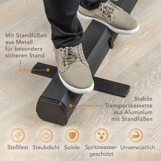 Walimex Roll-up Панел Фотографско Фон Текстилен 210x220см Бял