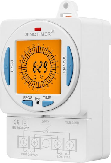Digitales Relais-Timer Sinotimer 250VAC/10A 50/60Hz TM6339H2-30D