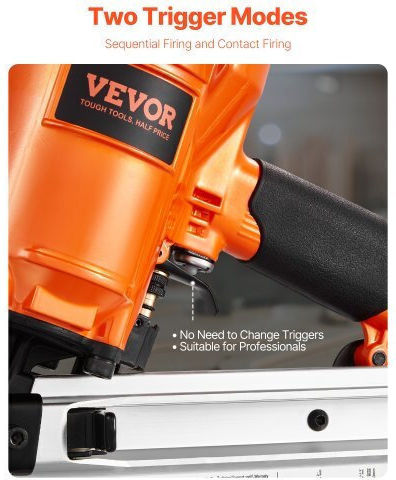 Vevor QDKJDQ2150906QY53V0 Καρφωτικό Αέρος για Καρφίτσες & Πρόκες