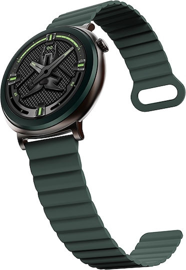 HiFuture Aurora Smartwatch με Παλμογράφο (Πράσινο)
