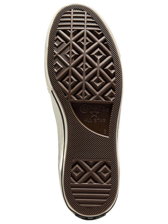 Chuck 70 Γυναικεία Flatforms Μποτάκια Glow In The Dark / Leopard Print