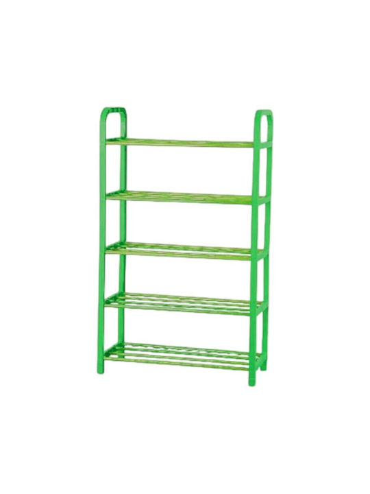 A84 Plastic Shoe Organizer Green 70x49x18cm