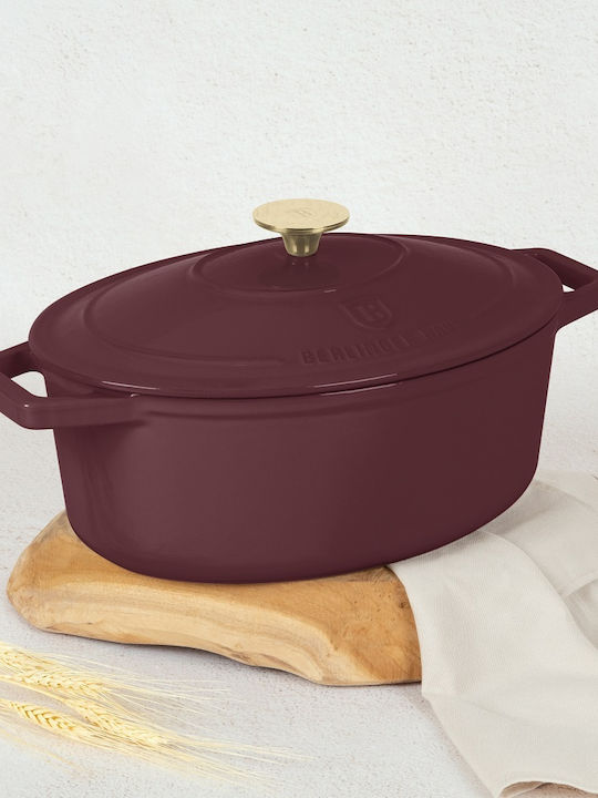 Berlinger Haus Leonardo Dutch Oven Oval Cast Iron 30x30cm 1pcs