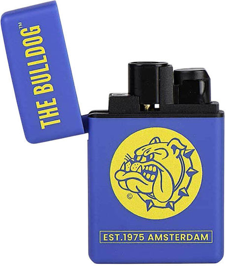 The Bulldog Amsterdam Brichetă Flacără Rezistent la vânt în culoarea Albastru