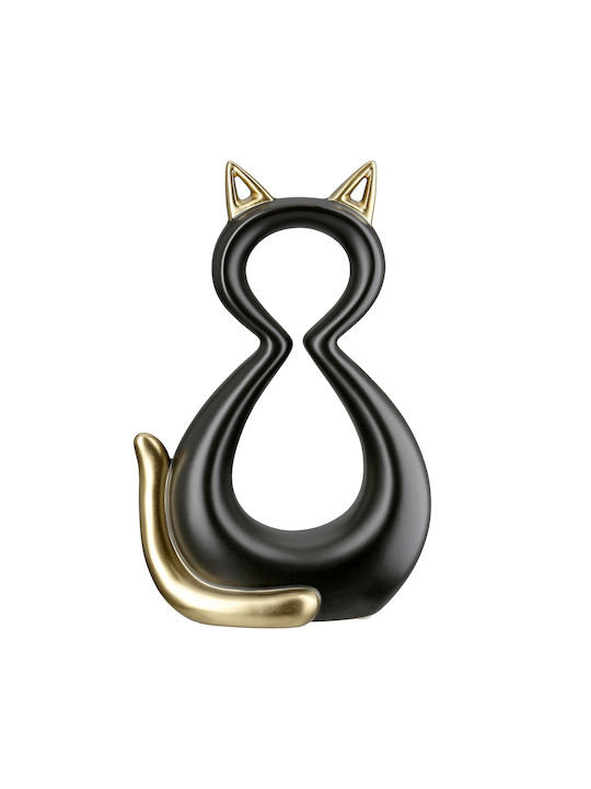 ArteLibre Διακοσμητική Γάτα από Κεραμικό Υλικό Catty 11x6x17cm