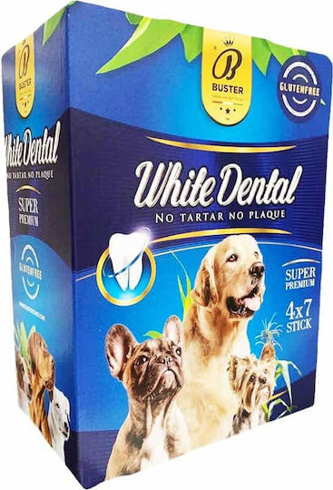 Buster Dent Premium Dental Sticks Dog Dental Stick against Bad Breath for Small Breeds 110gr 28pcs