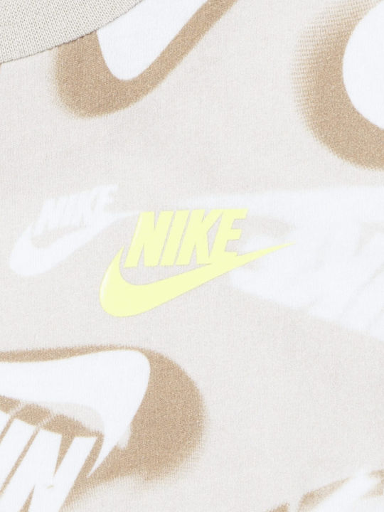 Nike Παιδικό Σετ με Σορτς Μπεζ 2τμχ