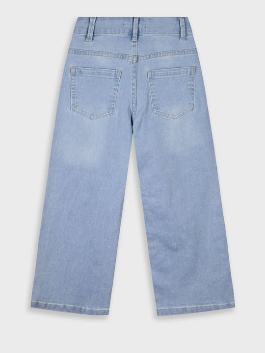 Energiers Wide Leg Denim Kids' Jeans Trousers Light Blue Energiers Wide Leg Denim Kids' Jeans Trousers Light Blue