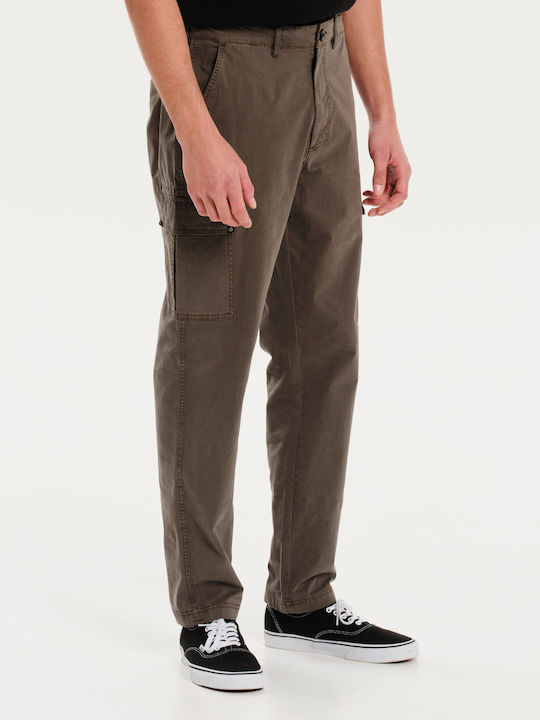 Trousers Cargo Elastic Khaki