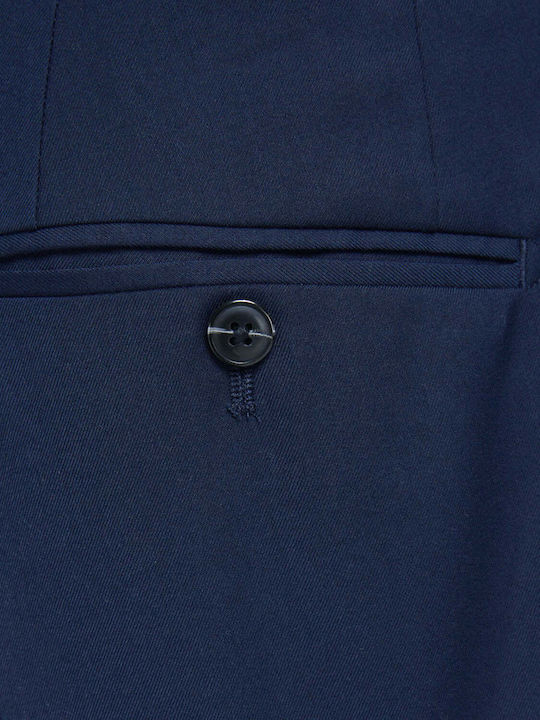 Pantaloni Elastic Dark Navy
