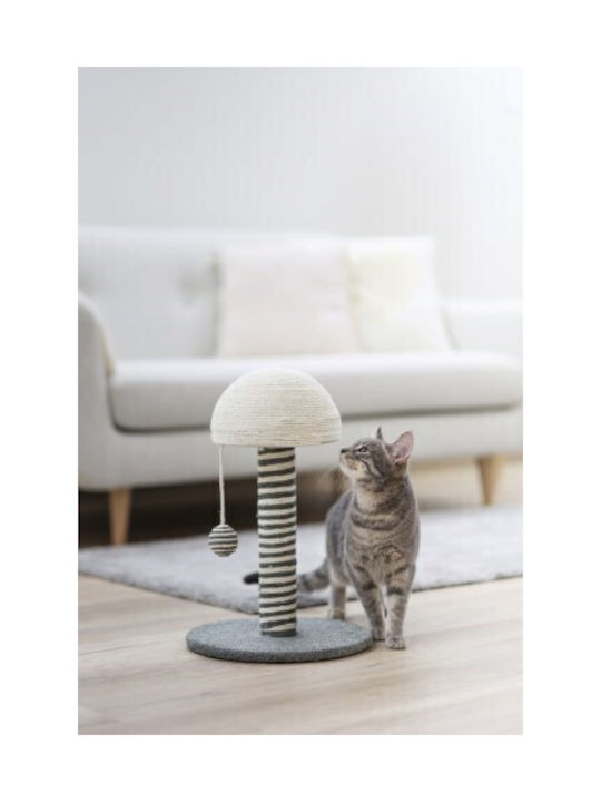 Kerbl Scratching Post Funghi Gray 30x30x42cm