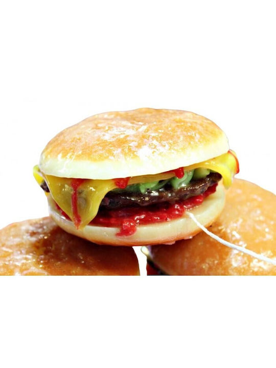 Osterkerze Handgefertigt Burger 10Stück Beige
