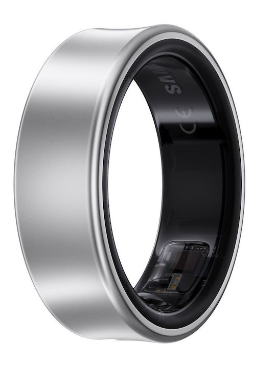 Samsung Galaxy Ring 17.3mm Size 7 Waterproof with Heart Rate Monitor Titanium Silver