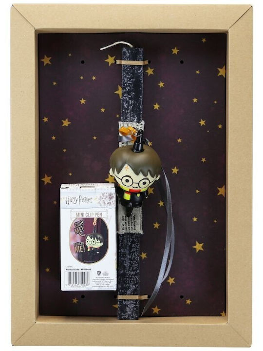 Easter Candle Harry Potter Square with Box 35cm Black