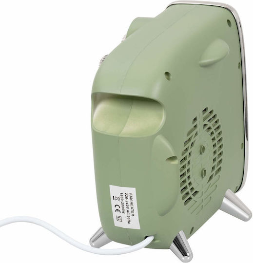 Eurom B-4 Αερόθερμο Δωματίου Δαπέδου Χακί 1800W