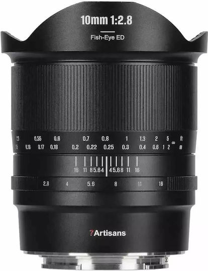 7artisans Full Frame Camera Lens Fisheye for Nikon Z Mount Black