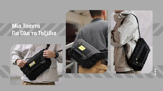 NiteCore Militärische Tasche Umhängetaschen aus Cordura Schwarz 7Es