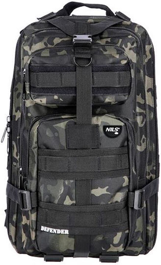 Nils Rucsac Militar Rucsacuri Pădure Negru 30lt