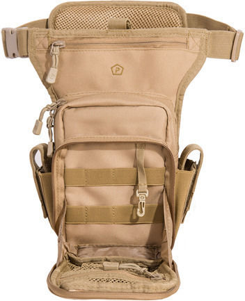 Pentagon Maxs 2.0 Military Pouch Thigh made of Polyester Khaki 3.7lt