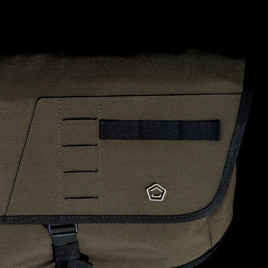 Consul Side Messenger Στρατιωτικό Τσαντάκι Ώμου από Cordura Μαύρο 13.4lt K16111-01