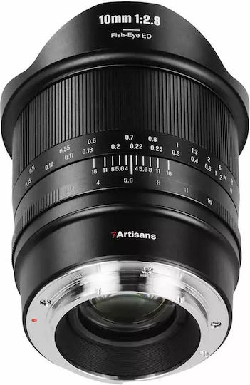 7artisans Full Frame Φωτογραφικός Φακός Fisheye για Leica L Mount Μαύρος