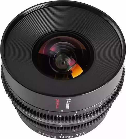 7artisans Full Frame Camera Lens T2.9 Spectrum Fixed for Leica L Mount Black