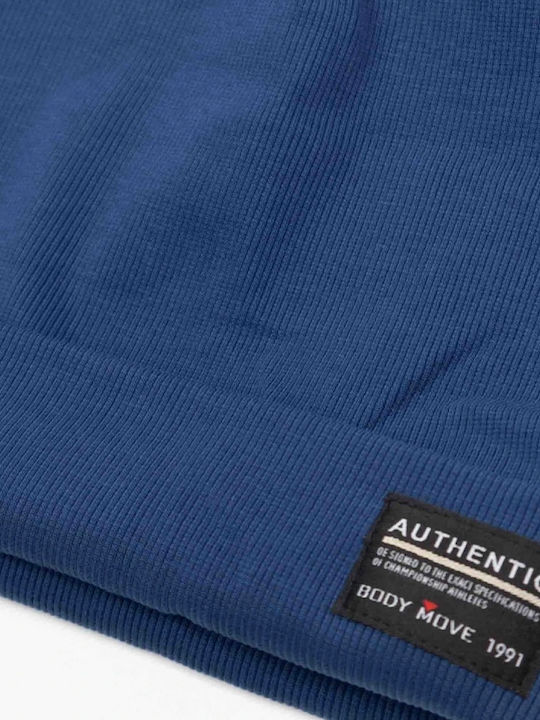Beanie Unisex Beanie Gestrickt in Blau Farbe