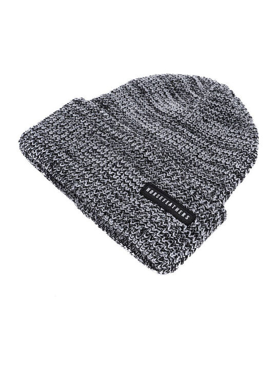 Beanie Ανδρικός Σκούφος Πλεκτός σε Μαύρο χρώμα