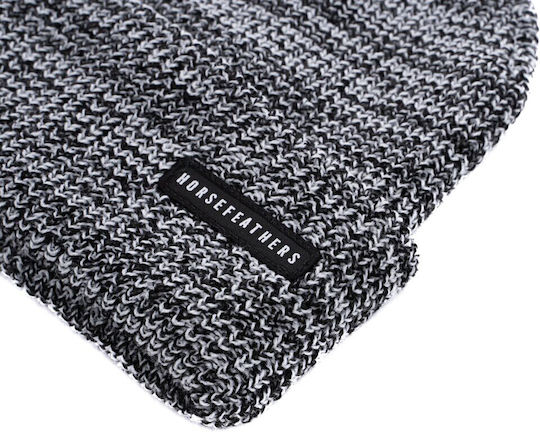 Beanie Ανδρικός Σκούφος Πλεκτός σε Μαύρο χρώμα
