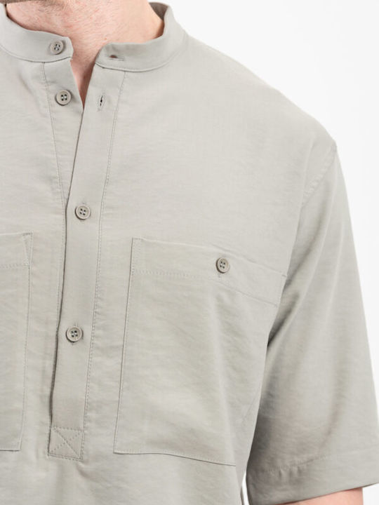 Vittorio Artist Overshirt Shirt Grey