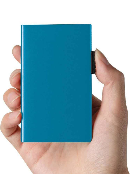 Men's Wallet Cards with RFID Green
