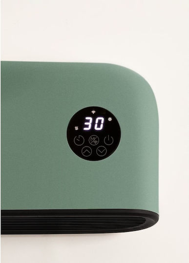 Create Warm Wall Pro Fan Heater Room Wall Verde 2000W