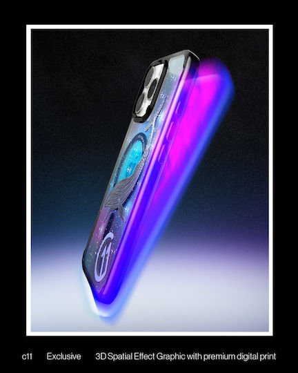 Spigen Ultra Hybrid T Back Cover Silicon / Plastic 2mm Albastru (iPhone 16 ProRealme C11)