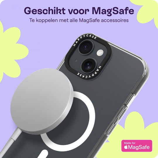 HappyCase Задна корица Пластмаса Прозрачен (iPhone 14)